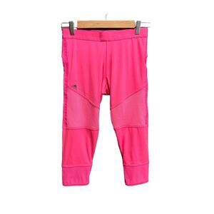 Adidas Stella McCartney Parley Hot Pink Women's Capri‎ Leggings Size M